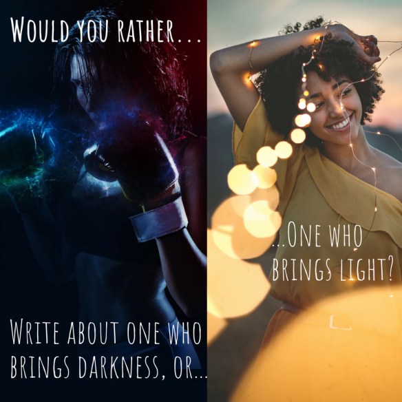 Writing Prompt Would You Rather Write